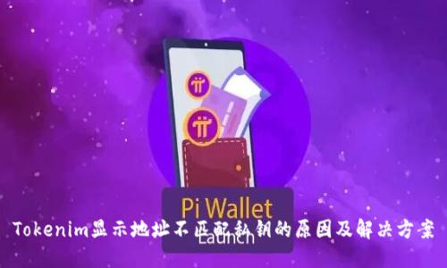Tokenim显示地址不匹配私钥的原因及解决方案