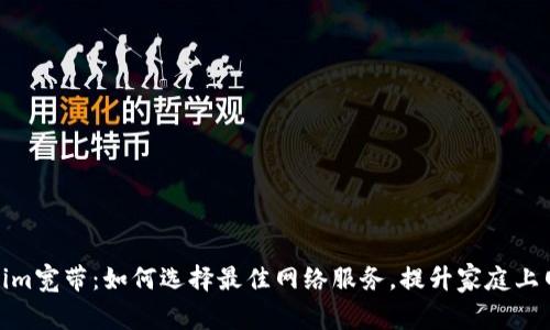 Tokenim宽带:如何选择最佳网络服务,提升家庭上网体验