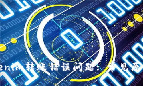 如何解决Tokenim转账错误问题: 常见原因与解决方案
