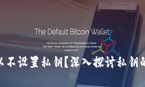 : TokenIM是否可以不设置私钥？深入探讨私钥的重要性与设置方法